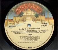 Angel - On earth as it is in heaven  [LP] | Bellaphon -...