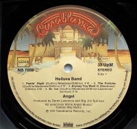 Helluva Band - Angel [LP] | Casablanca - NB 7009 | VG+/VG