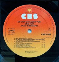Wolf Biermann - Es Gibt Ein Leben Vor Dem Tod [Vinyl LP]