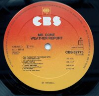 Weather Report - Mr. Gone [LP] | CBS - 82775 | EX/VG+