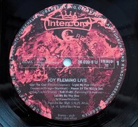 Joy Fleming  - Live [LP] | Intercord - 26 020-8 U | EX/NM