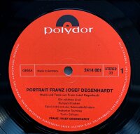 Franz Josef Degenhardt - Porträt [Vinyl LP Box Set]