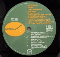 Working Week - Compañeros [LP] | Virgin - 207 880-630 | VG+/EX
