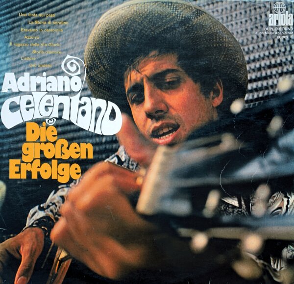 Adriano Celentano - Die Großen Erfolge [LP] | Ariola - 80067 IT | Germany, 1969 | VG/VG