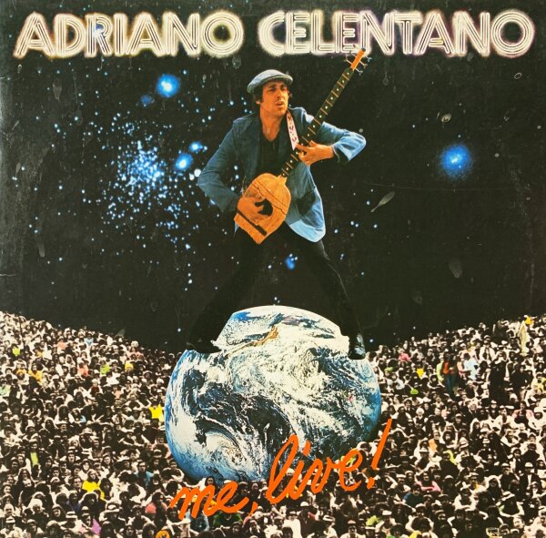 Adriano Celentano - Me, Live [LP] | Ariola - 300412-406 | Germany, 1979 | NM/VG+