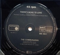 The Communards - Theres More To Love [LP] | Metronome - INT 886 306-1 | Europe, 1988 | EX/EX