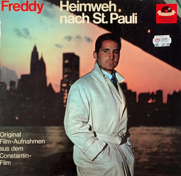 Freddy - Heimweh Nach St.Pauli [LP] | Polydor - 238 008 | Germany, 1963 | VG-/VG-