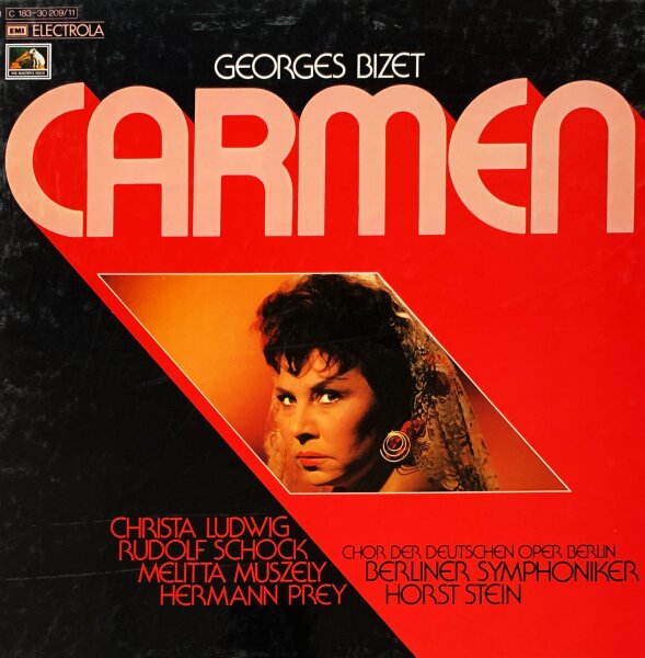 Georges Bizet - Carmen [LP] | EMI Electrola GmbH - 1C 183-30 209/11 | Germany | EX/VG