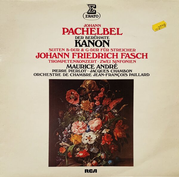 Pachelbel: 2 Suiten - Fasch: 2 Sinfonien u.a.