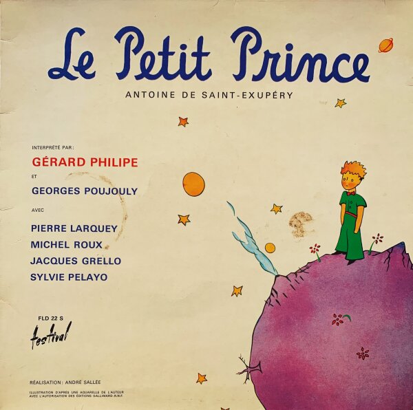 Antoine De Saint-Exepery - Le Petit Prince [LP] | Disques Festival -  FLD 22 | France | VG+/VG