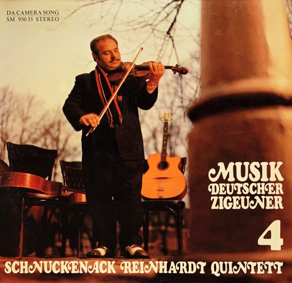 Schnuckenack Reinhardt Qunitett - Musik Deutscher Zigeuner 4 [LP] | Da Camera Song - SM 95035 | Europe, 1972  | VG+/VG+