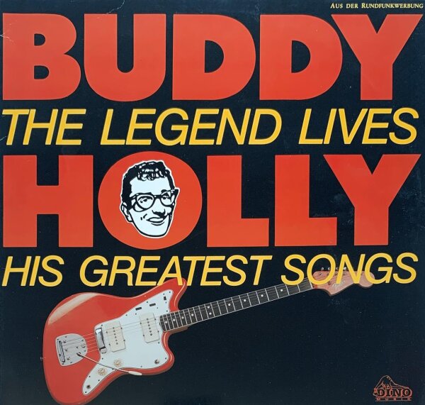 Buddy Holly - The Legend Lives His Greatest Songs [LP] | Dino Music - DINO LP 1551 | Germany | NM/EX
