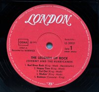 Johnny And The Hurricanes - The Legends Of Rock [Vinyl LP]