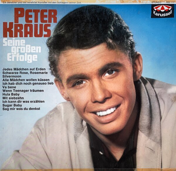 Peter Kraus - Seine Großen Erfolge [LP] | Karussell - 635 117 | Germany | VG+/VG