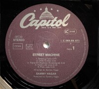Sammy Hagar - Street Machine [LP] | Capitol - 1C 064-85 971 | VG/VG