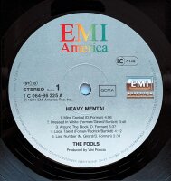 The Fools - Heavy Mental [LP] | EMI - 1C 064-86325 | EX/VG+