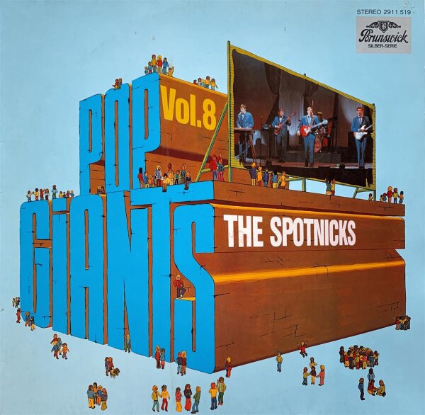 The Spotnicks - Pop Giants [LP] | Brunswick  - 2911 519 | EX/VG+