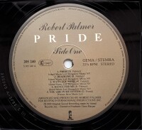 Robert Palmer - Pride [LP] | Island - 205 240 | Europe, 1988 | NM/EX