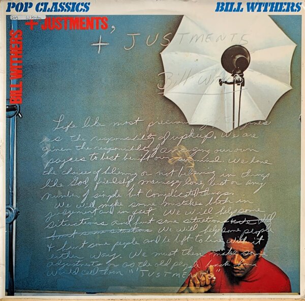 Bill Withers - +Justments [LP] | Metronome - 0040.080 | Germany | VG+/VG