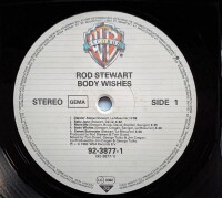 Rod Stewart - Body Wishes [LP] | Warner Bros. Records - 92-3877-1 | NM/VG+