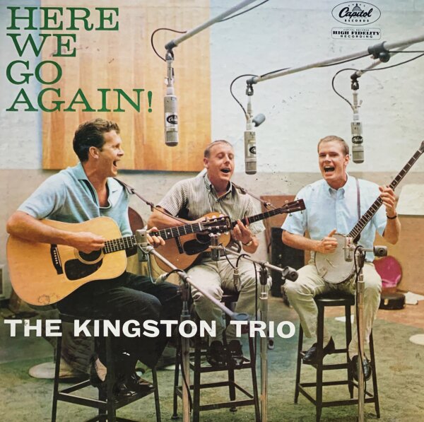 The Kingston Trio - Here We Go Again! [LP] | Capitol Records - T1258 | US, 1959 | G+/VG