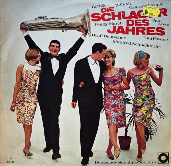 Various - Die Schlager Des Jahres [LP] | Decca - SBD-1061-C | Germany, 1964 | VG+/VG