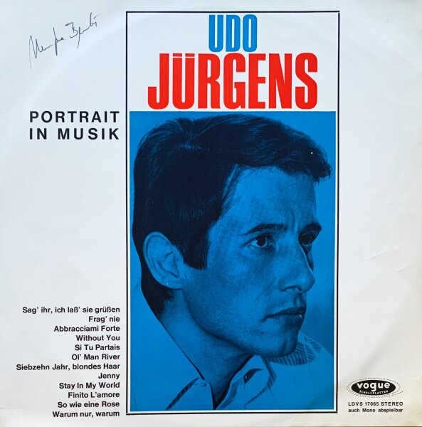 Udo Jürgens - Portrait In Musik [LP] | Vogue - LDVS 17065 | Germany, 1965 | VG/EX
