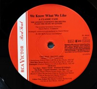 The London Symphony Orchestra - We Know What We Like: The Music Of Genesis [LP] | RCA - RL86242 | Europe, 1987 | NM/EX
