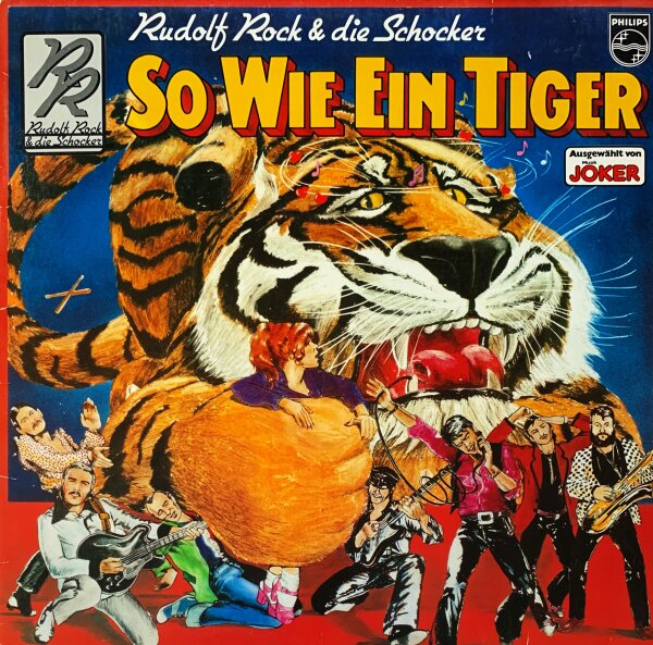 Rudolf Rock & Die Schocker - So Wie Ein Tiger [LP] | Philips - 6305 328 | Germany, 1977 | NM/VG+