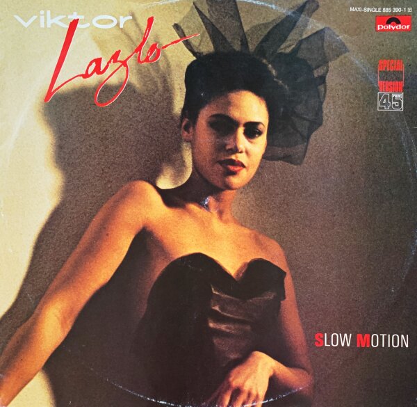 Viktor Lazlo - Slow Motion [LP] | Polydor - 885 390-1 | Germany, 1985 | VG+/VG