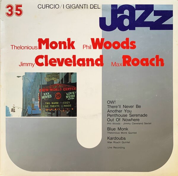 Thelonious Monk - I Giganti Del Jazz Vol. 35 [LP] | Curcio - GJ-35 | Italy, 1981 | NM/VG