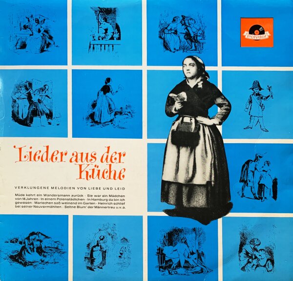Various - Lieder Aus Der Küche  [LP] | Polydor - 46 800 | Germany, 1962 | VG+/VG