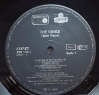 The Kinks - Think Visual  [LP] | Metronome - 828 030-1 |...