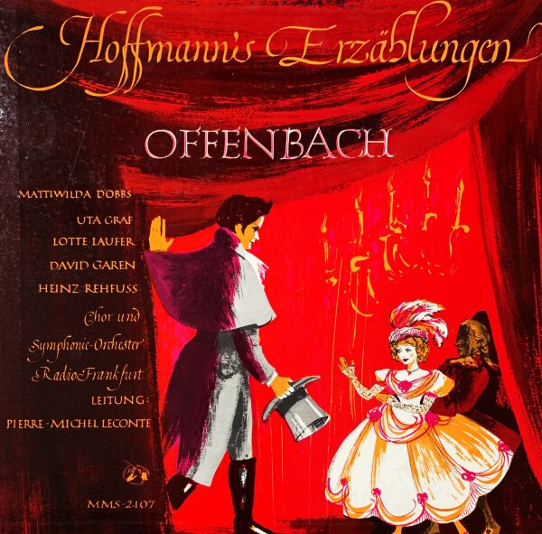 Offenbach - Hoffmanns Erzählungen [LP] | Musical Masterpiece Society - MMS-2107 | Germany, 1958 | VG+/VG+