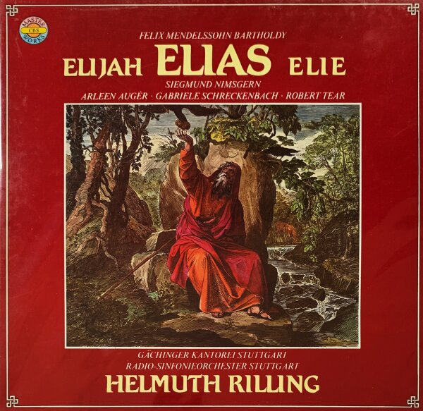 Felix Mendelssohn Bartholdy - Elijah Elias Elie [LP Box Set] | CBS - 79 353 | Germany, 1982 | VG/VG+