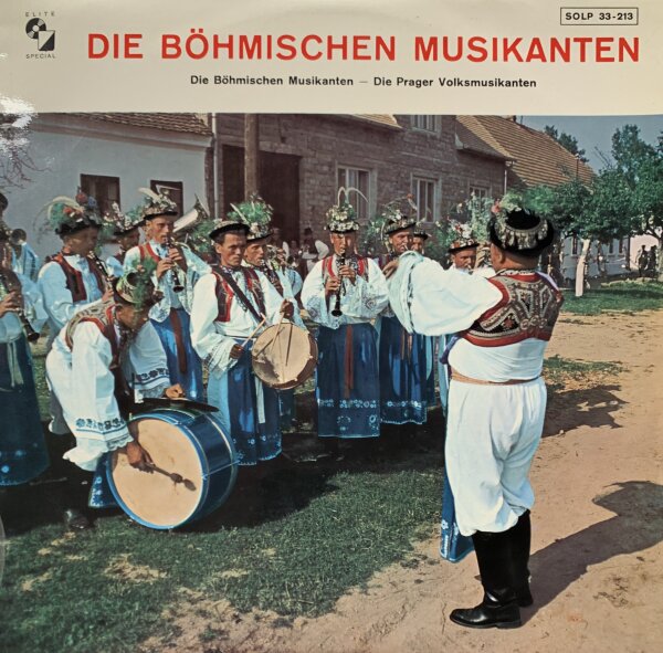Die Böhmischen Musikanten - Die Prager Volksmusikanten [LP] | Elite Special - SOLP 33-213 | Germany | VG/EX