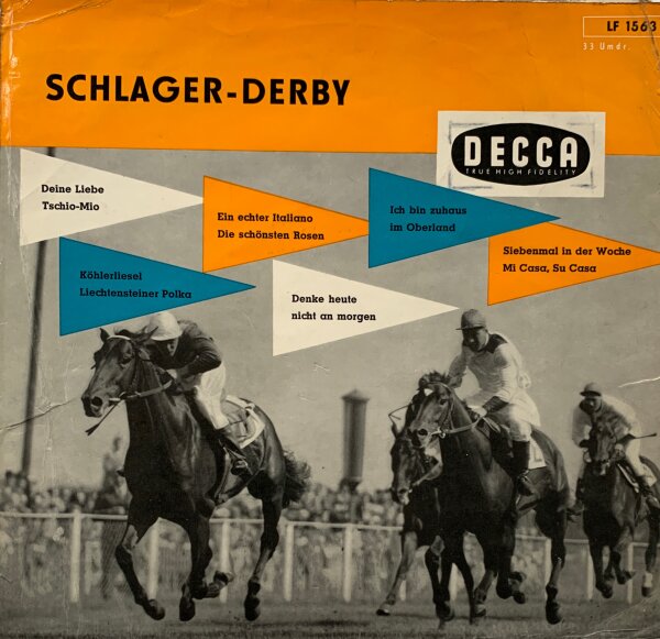Various - Schlager-Derby  [LP] | Decca - LF 1563 | 60er Jahre | F/G