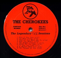 The Cherokees - The Legendary Go!! Sessions [LP] | Canetoad Records - CTLP-013 | Australia, 1989 | NM/EX