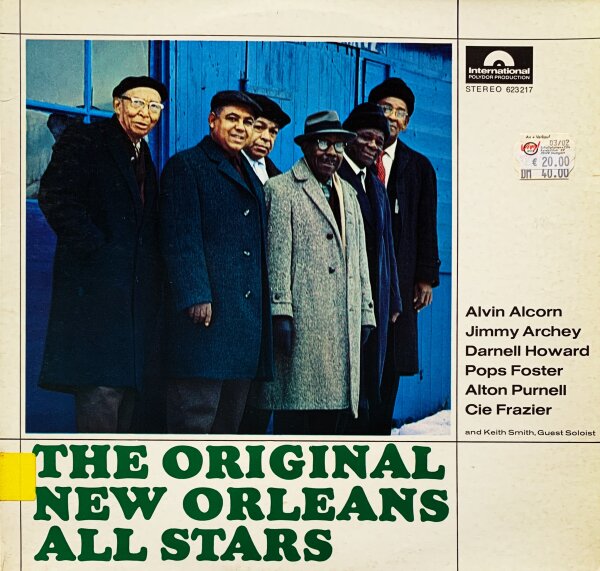 The Original New Orleans All Stars - The Original New Orleans All Stars [LP] | International Polydor Production -  | Germany, 1966 | NM/VG+