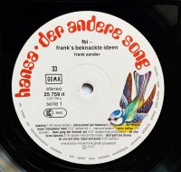 Frank Zander - Franks Beknackte Ideen [LP] | Hansa - 25 759 it | EX/VG+