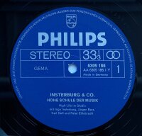 Insterburg & Co. - Hohe Schule Der Musik [Vinyl LP]