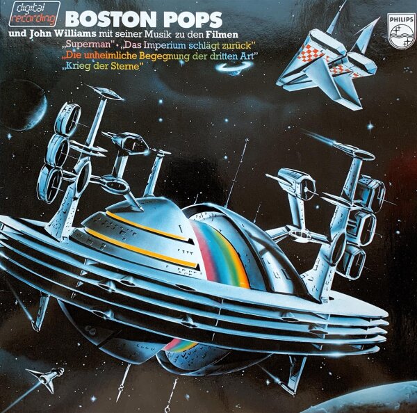 John Williams And The Boston Pops - Boston Pops [LP] | Philips - 9500 921 | Germany, 1980 | NM/VG+