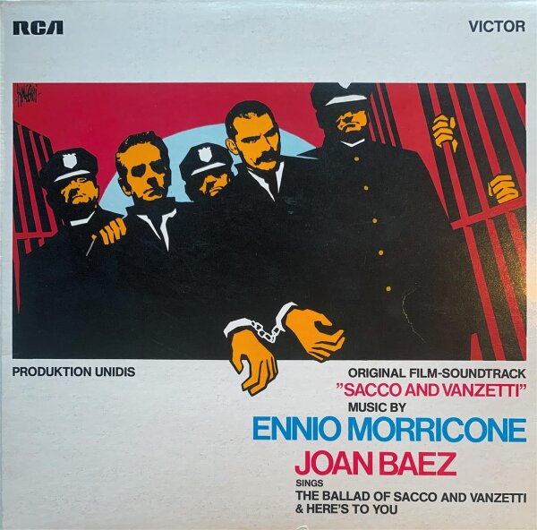 Ennio Morricone & Joan Baez - Sacco And Vanzetti (Original Film Soundtrack) [LP] | RCA - 26.21150 | VG/VG+