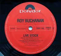 Roy Buchanan - Live Stock [LP] | Polydor - 2391 192 |...
