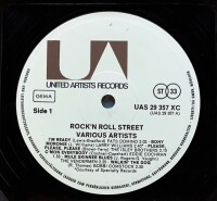 Various - Rockn Roll Street [LP] | United Artists Records  - UAS 29 357/58 XC | EX/EX