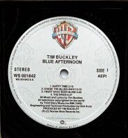 Tim Buckley - Blue Afternoon [LP] | Warner Bros. Records...