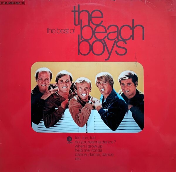 The Beach Boys - The Best Of The Beach Boys [LP] | Capitol Records - 1 C 148-80 891/892 | Germany, 1973 | VG+/VG