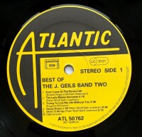 The J. Geils Band - Best Of The J. Geils Band Two [LP] | Atlantic - ATL 50 762 | France, 1980 | NM/EX
