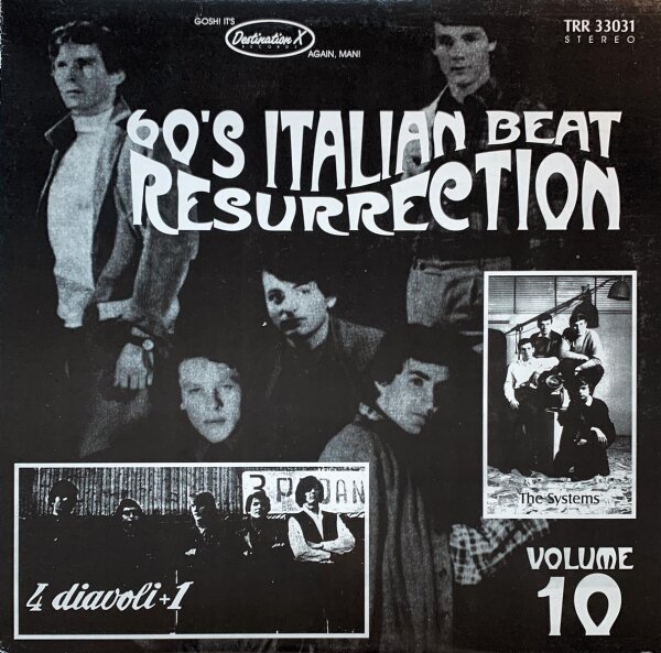 Various - 60s Italian Beat Resurrection Volume 10 [LP] | Destination X Records - TRR 33031 | Italy, 1997 | NM/VG+