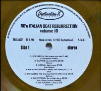 Various - 60s Italian Beat Resurrection Volume 10 [LP] | Destination X Records - TRR 33031 | Italy, 1997 | NM/VG+